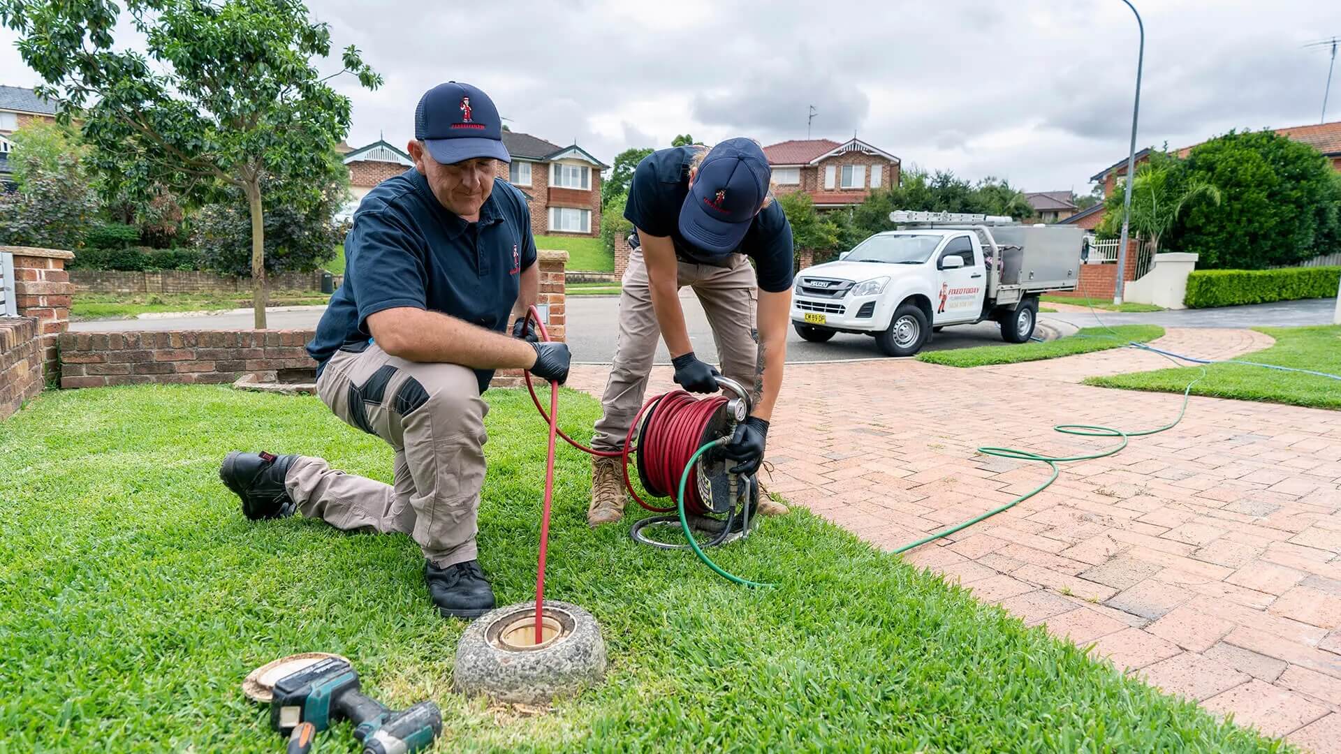 Blocked drain clearing